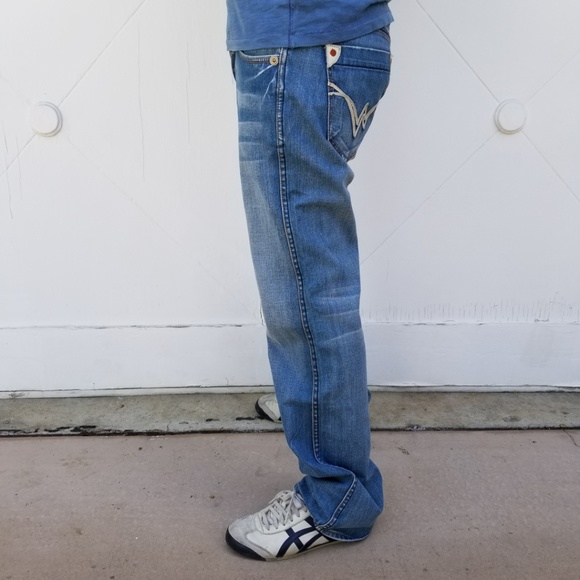 Crocker Jeans Station BERIO 1919 Blue Denim - Picture 5 of 8